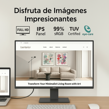 BENQ GW2491 24" FHD PROTECCION OCULAR - MONITOR BENQ GW2491 24" IPS FHD 100HZ