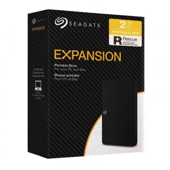 DISCO DURO EXTERNO 2TB SEAGATE EXPANSION 2.5" USB 3.0 PARA WINDOWS Y MAC